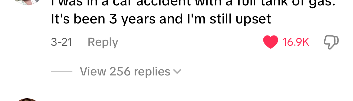 Social media comment with 5,301 likes: &quot;Lmao if I just paid my rent then the reception at the house&quot;