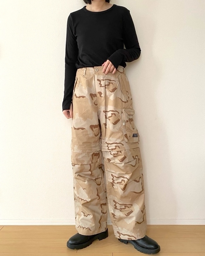 GUの新ライン「UG」の「ユーティリティパンツ UNDERCOVER」