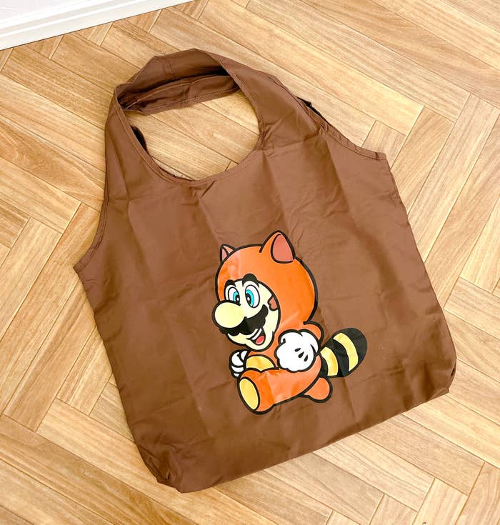 ニンテンドー東京「折りたたみバッグ スーパーマリオ パワーアップ C」