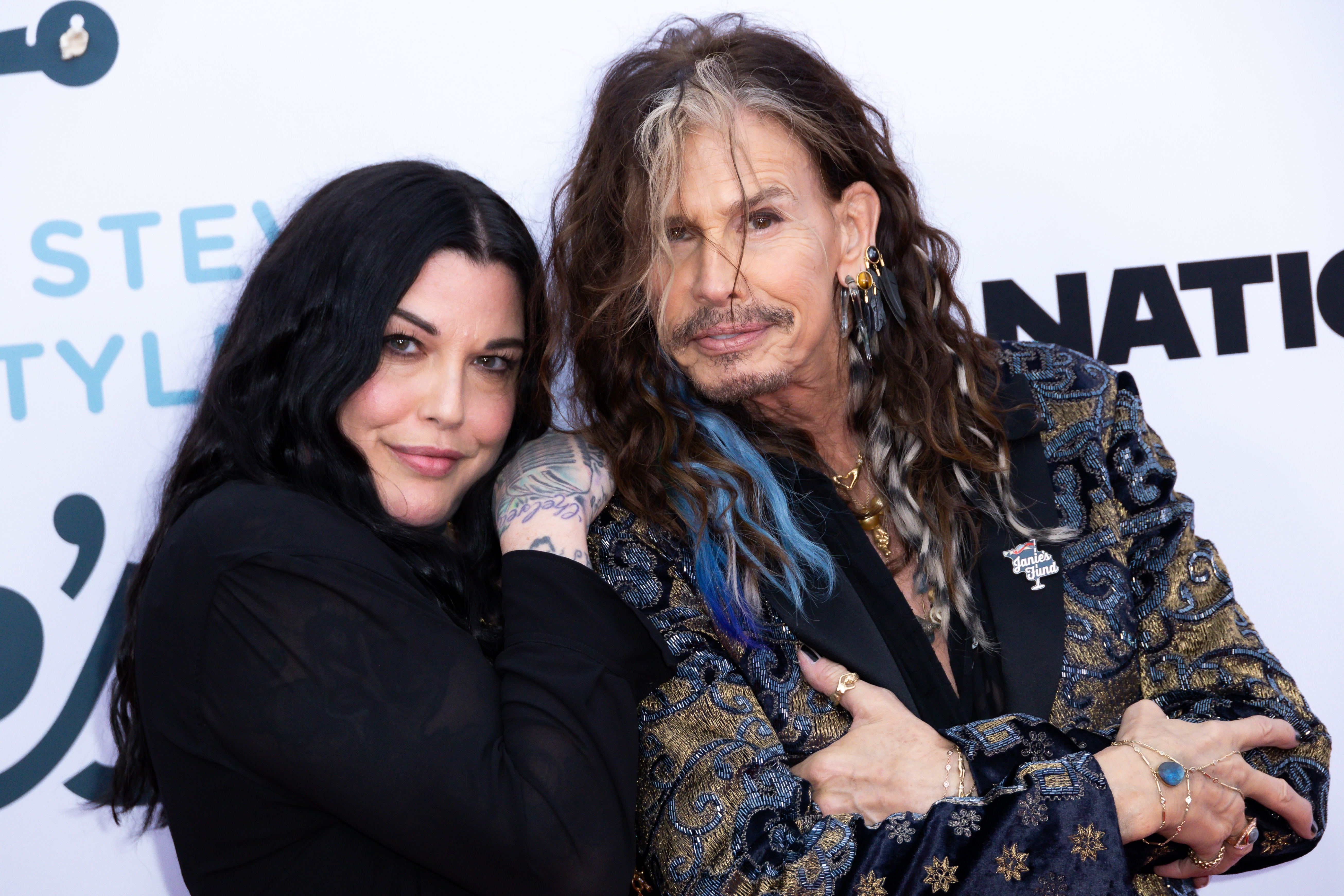Mia and Steven Tyler