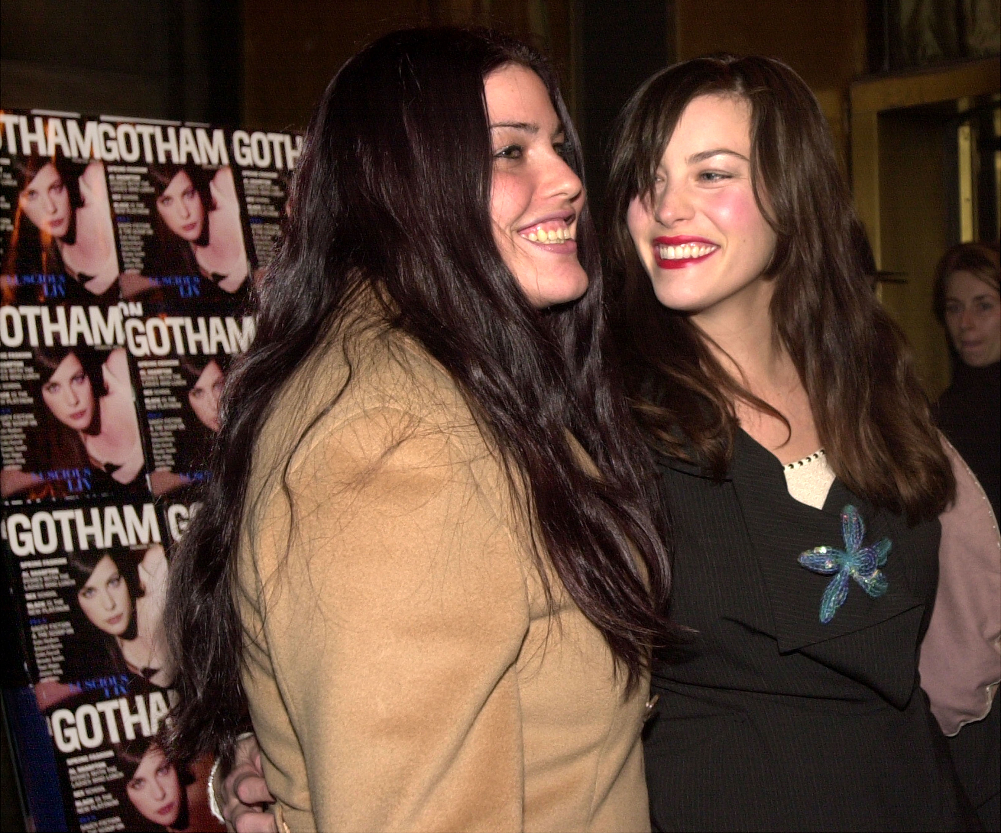 Mia and Liv Tyler at an event