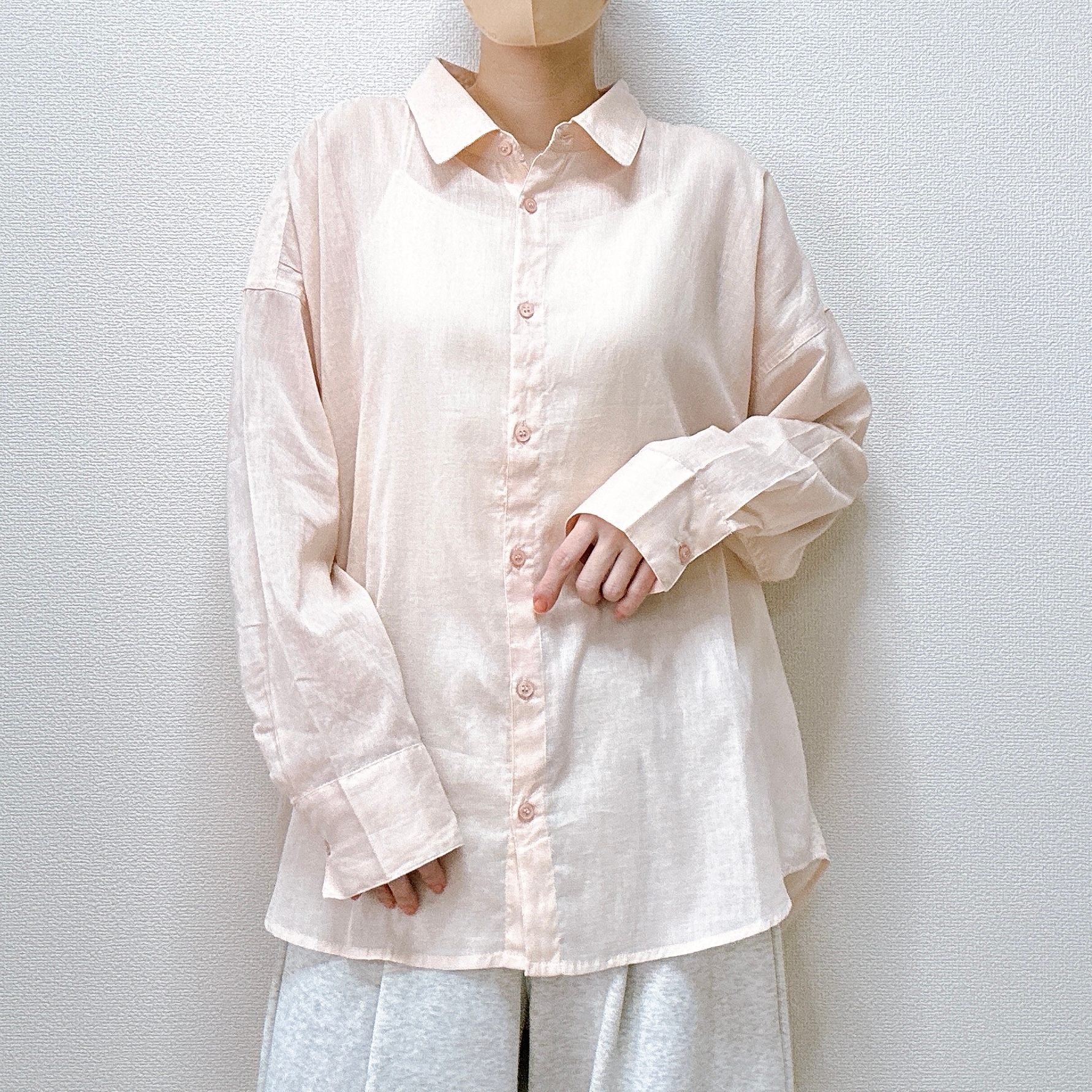 coca(コカ)「ガーゼシャツ レディース」