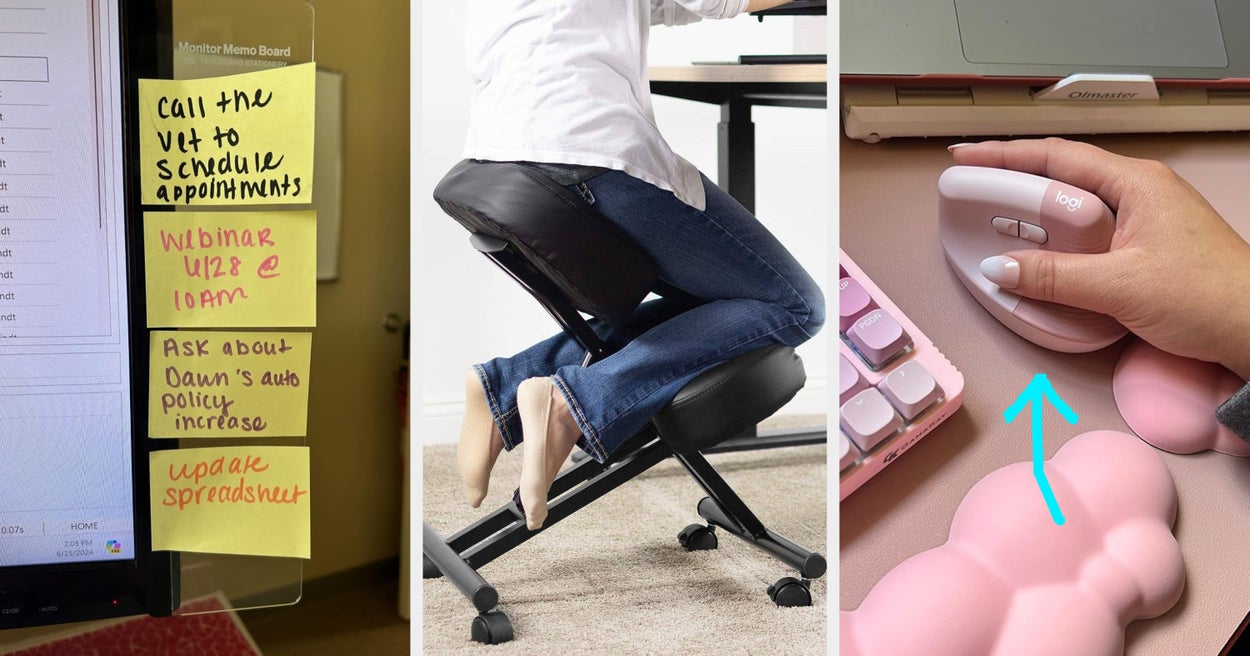 33 "Lifesaver" Home Office Items That'll Improve Your 9-To-5