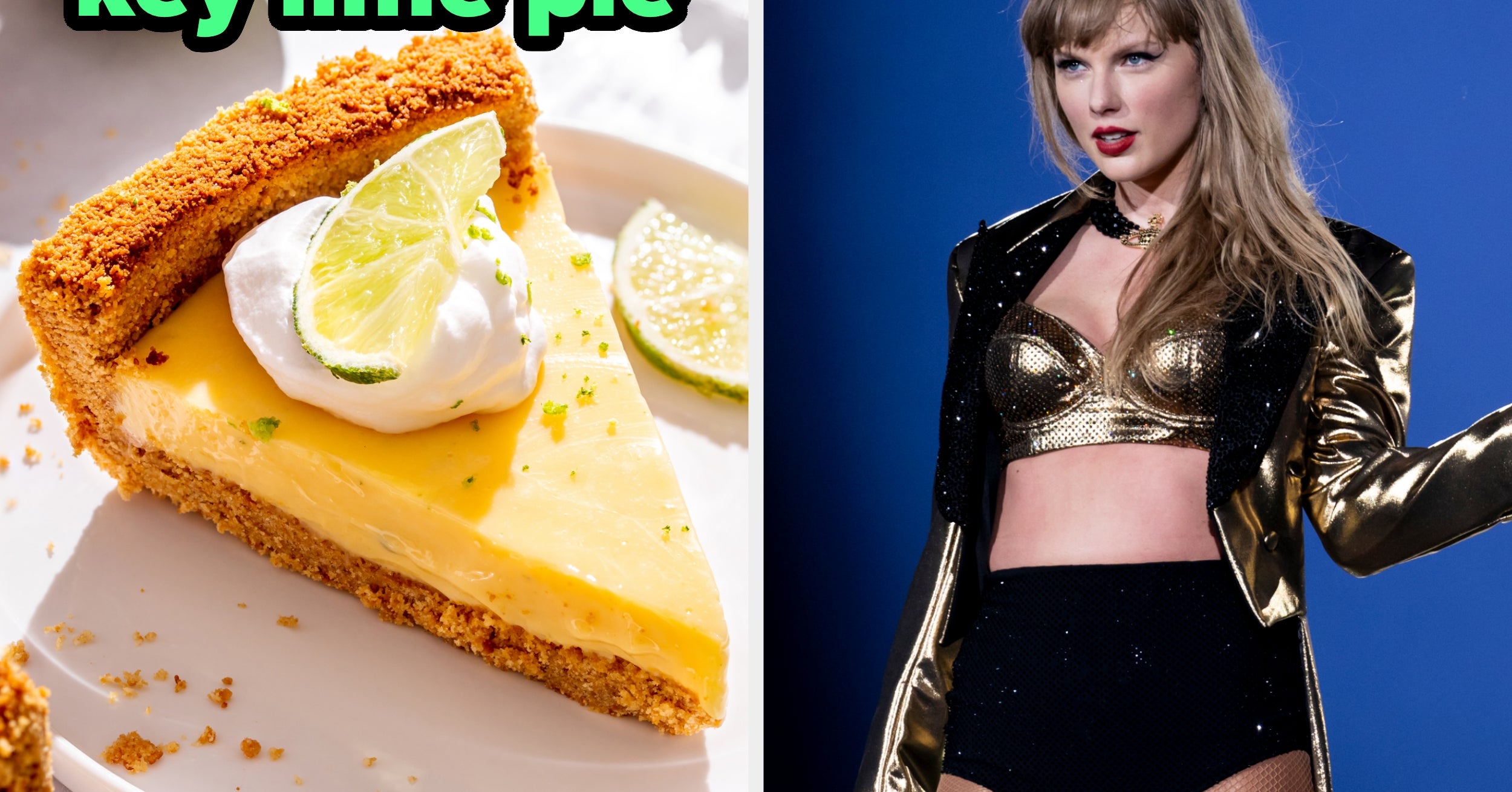 Food Quiz: Make Taylor Swift Playlist Guess Favorite Pie