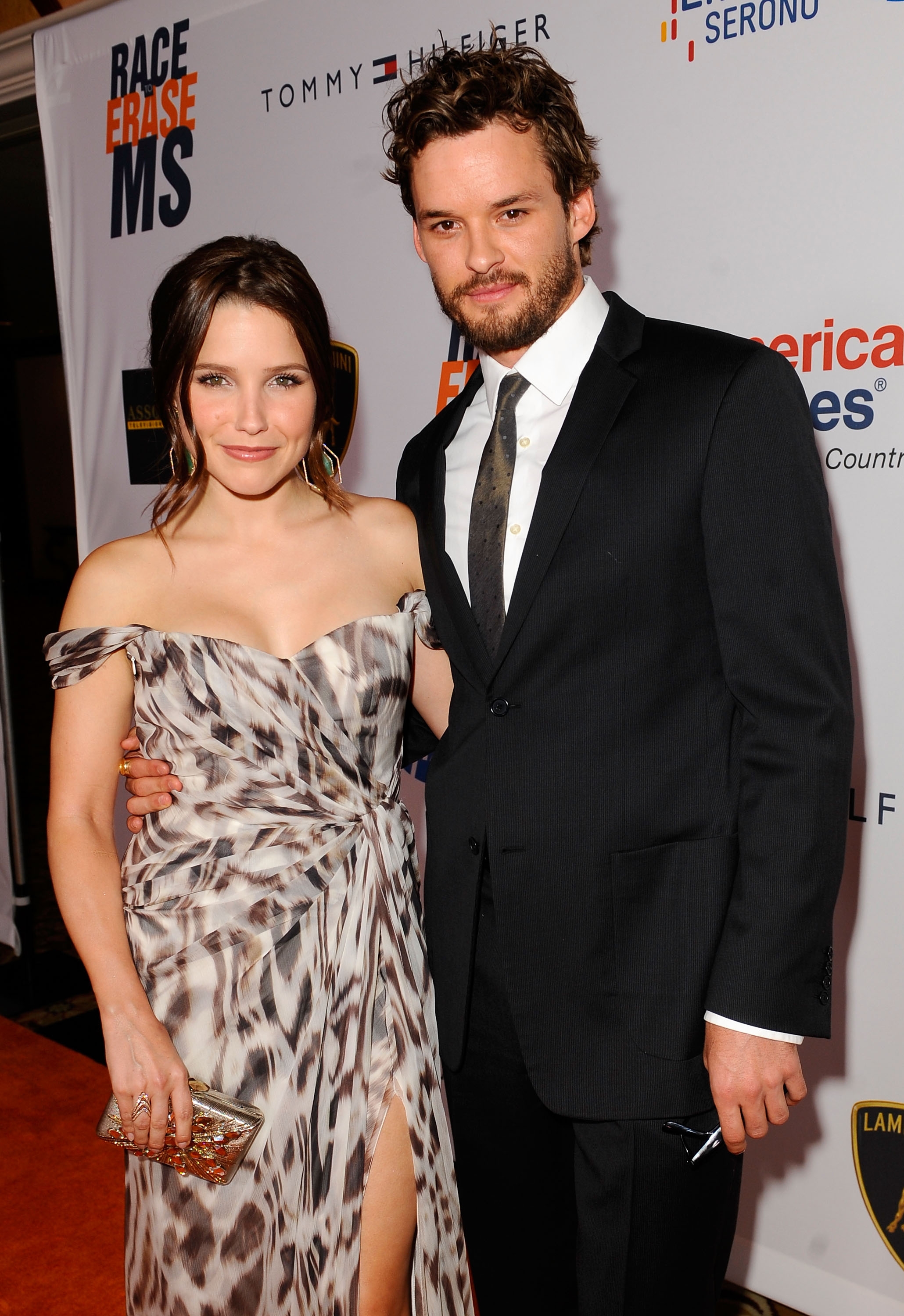 Sophia and Austin on a red carpet together in 2010
