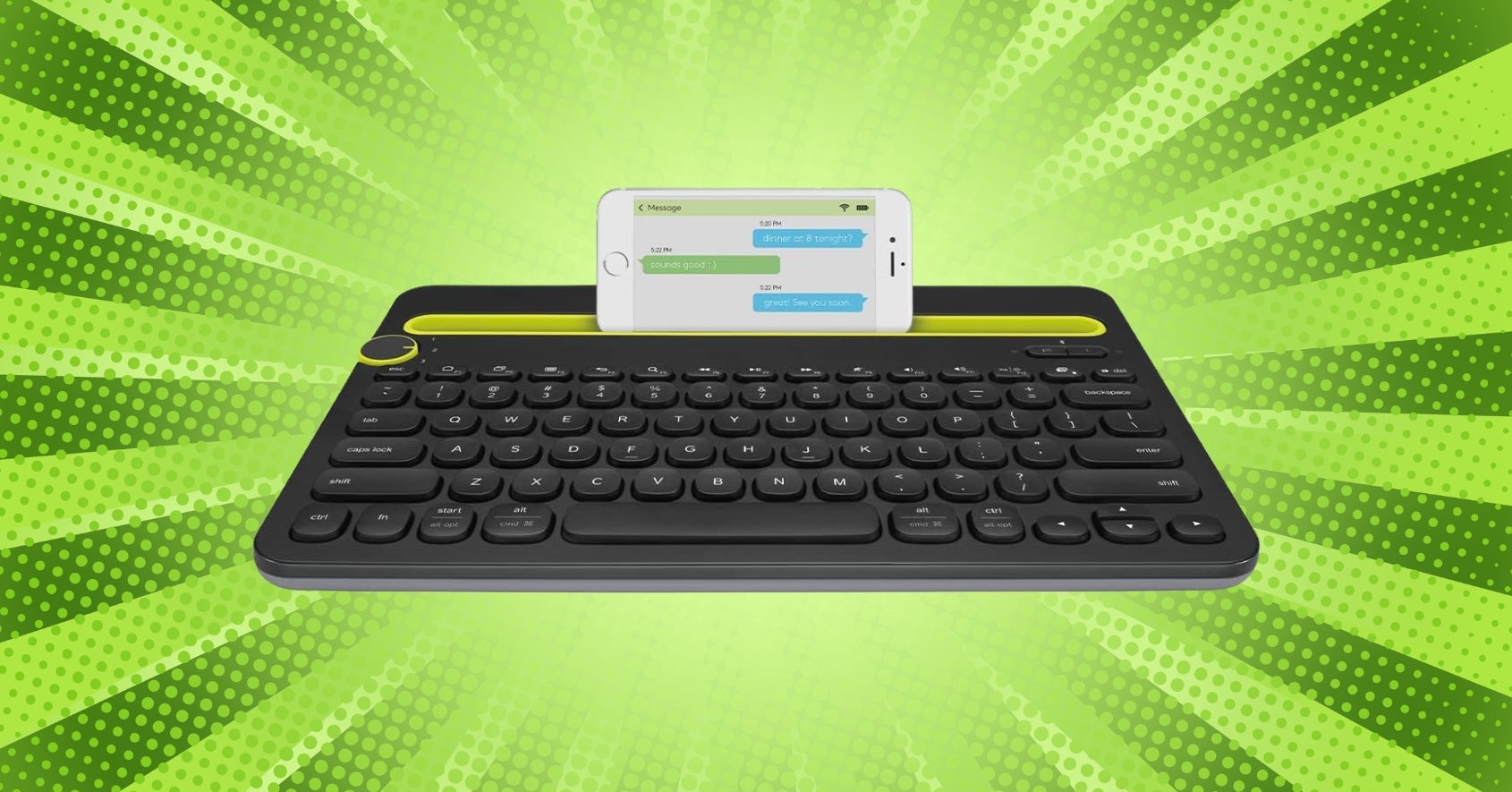 Can't Deal With Your Phone's Tiny Keyboard? You Need This Game-Changing $30 Tech Purchase
