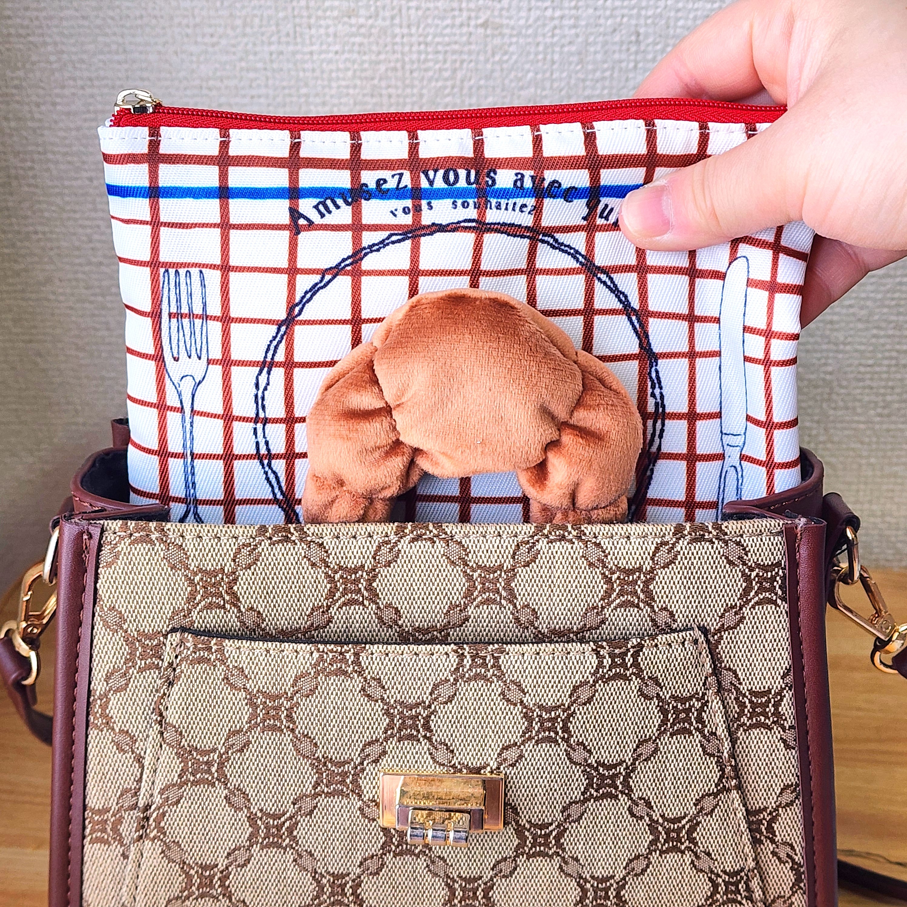 Afternoon Tea（アフタヌーンティー）「マスコット付きポーチ/イザベル・ボワノ」