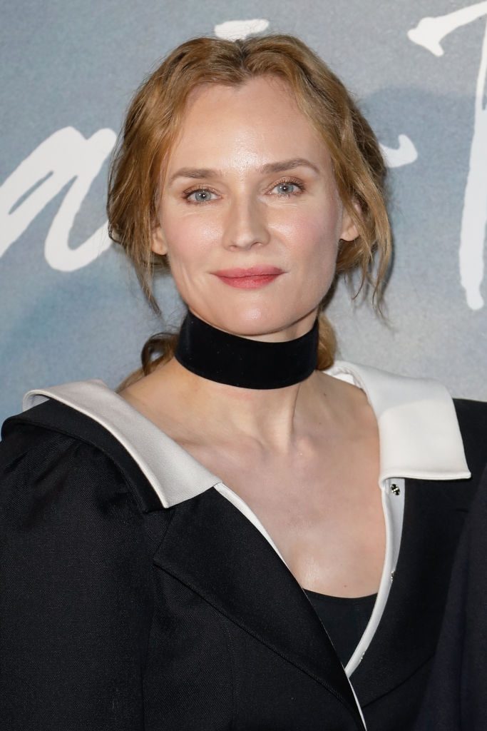 Diane Kruger with soft, natural makeup