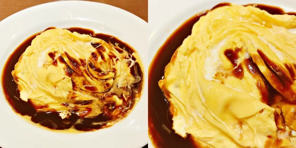 デニーズ「とろ~り卵とチーズのオムライス」