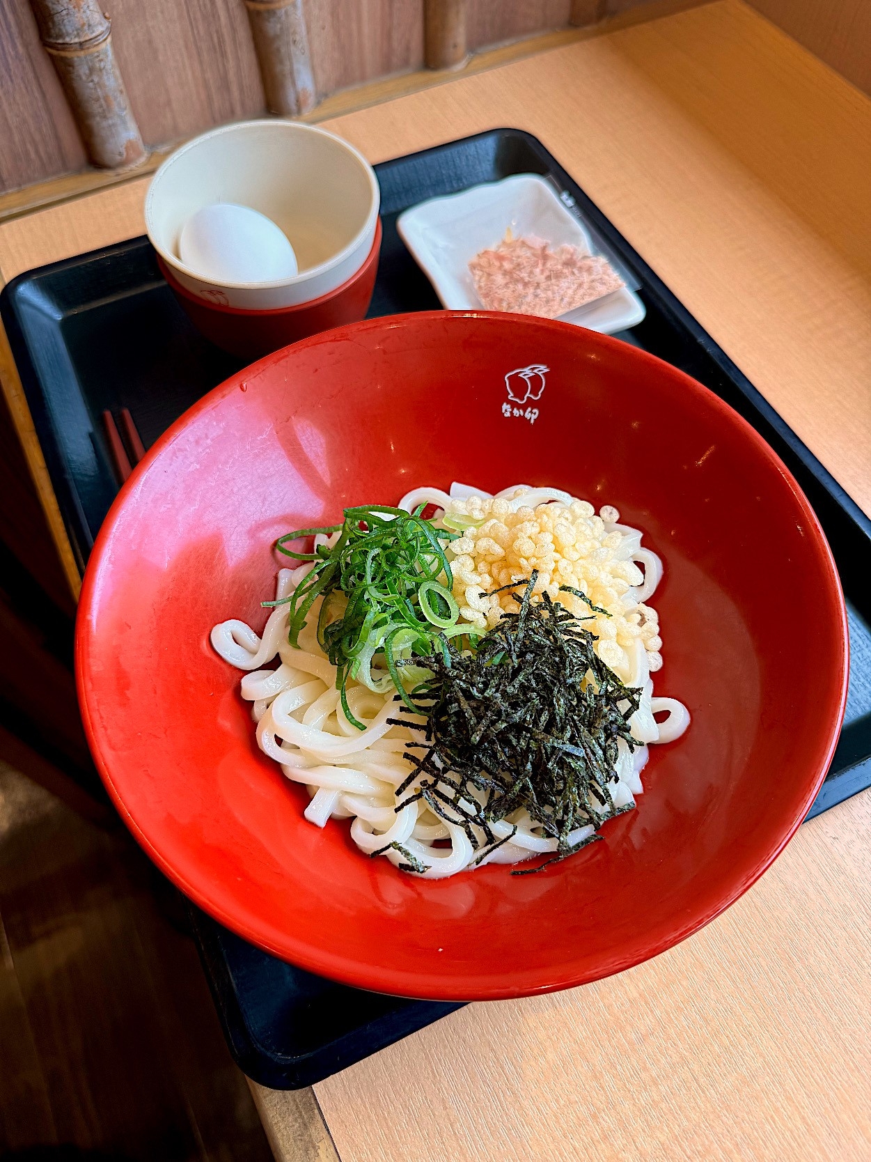 なか卯の「たまかけうどん」