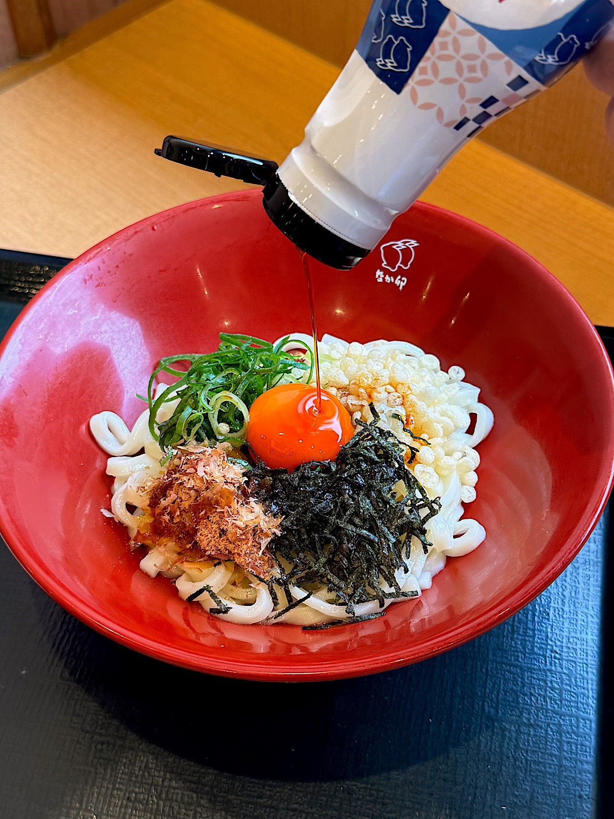 なか卯の「たまかけうどん」