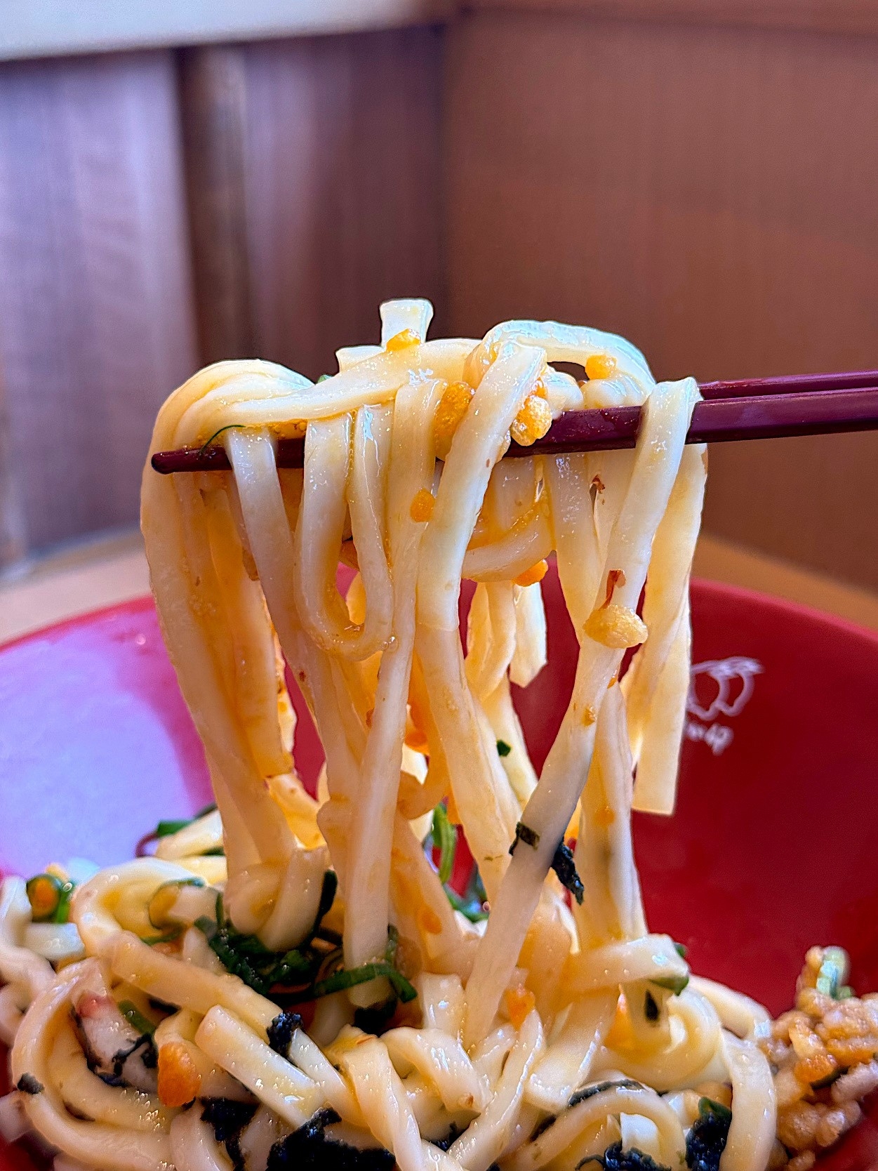 なか卯の「たまかけうどん」