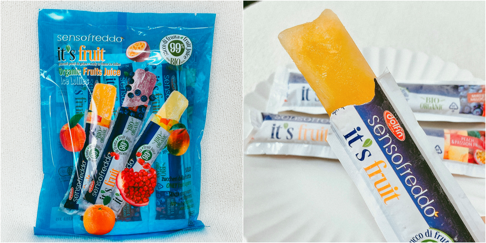 KALDI(カルディ)のおすすめのアイス「イッツフルーツ オーガニックフルーツウォーターアイスバー 400ml」