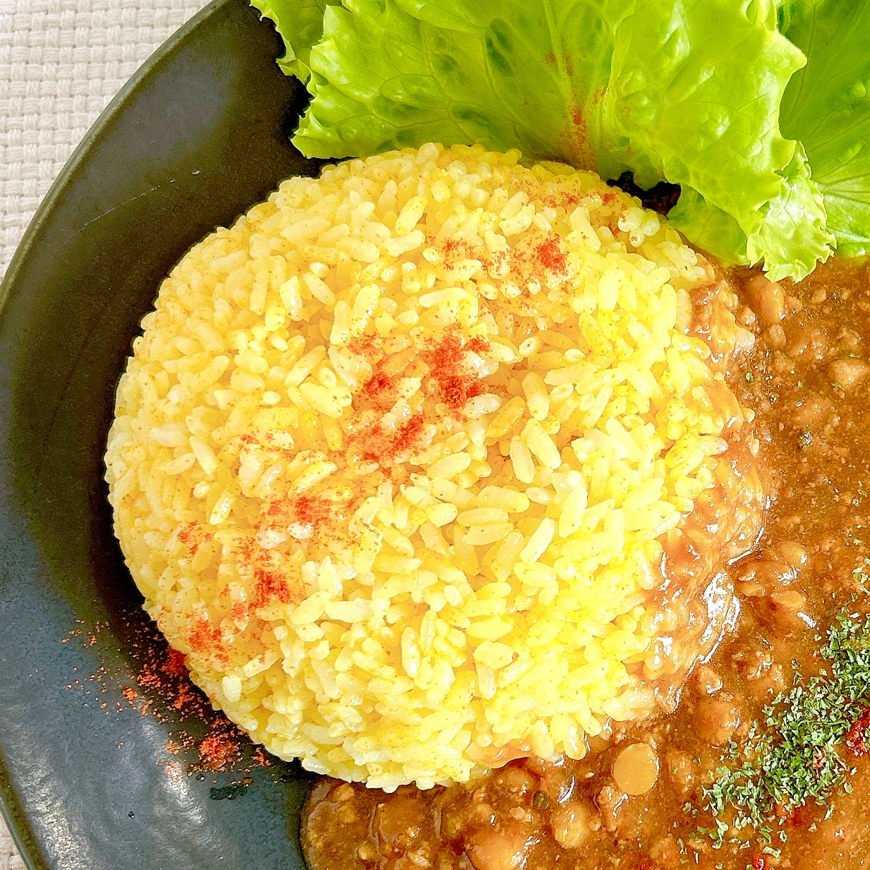 FamilyMart(ファミリーマート)の「焙煎香辛料の香りきわだつ スパイシーキーマカレー」