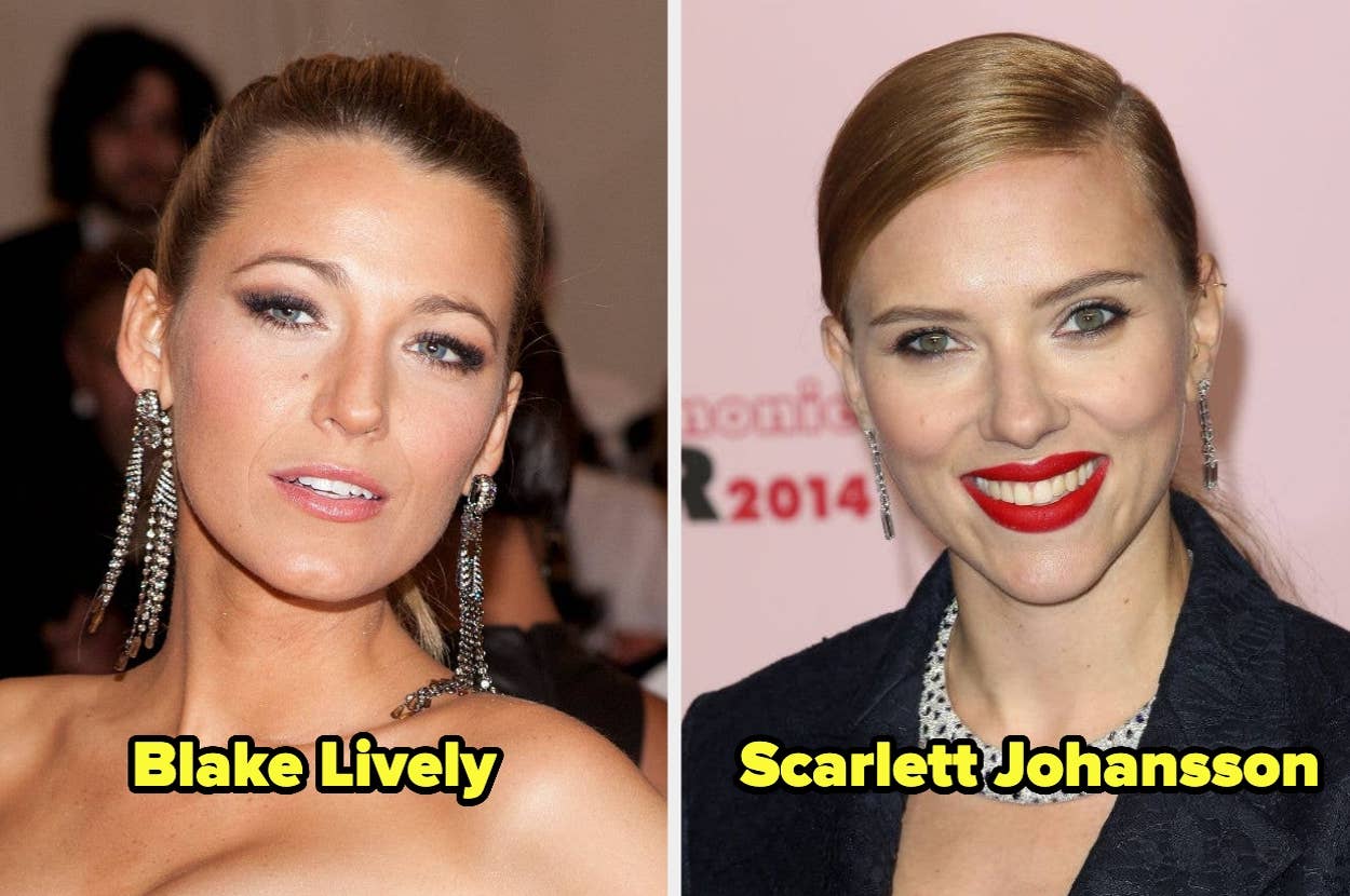 Blake Lively and Scarlett Johansson