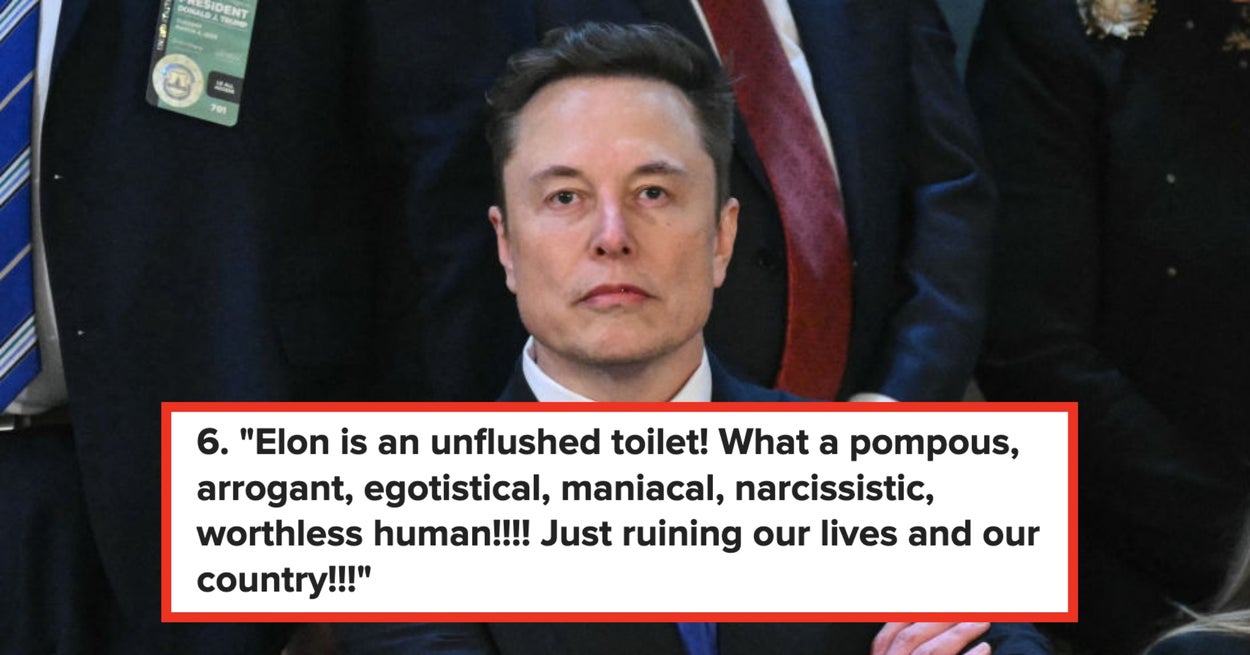 "He Is A Poop Stain On The Underwear Of Society": People Share Their Honest Opinions Of Elon Musk