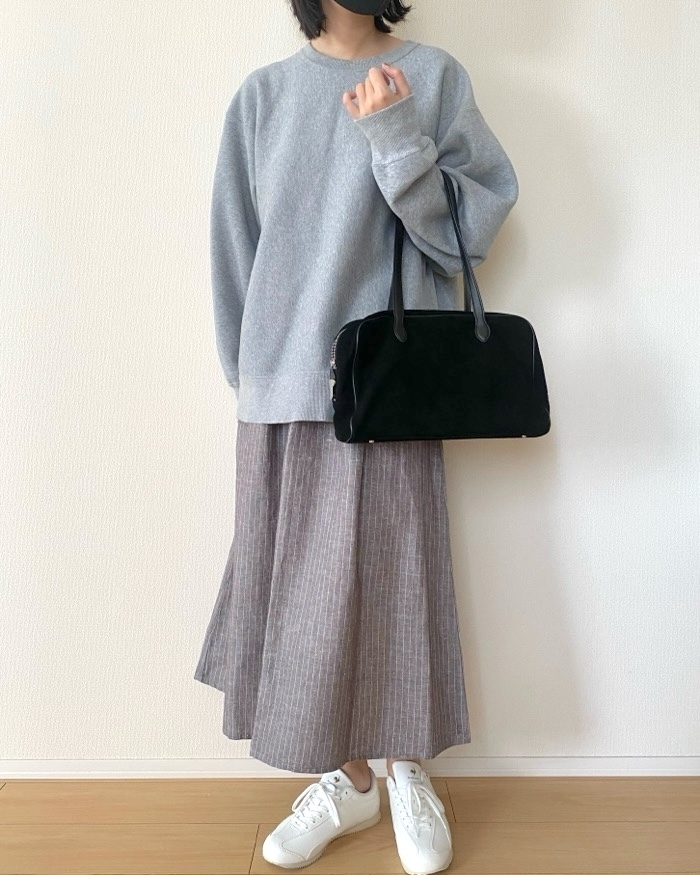 無印良品「婦人 ヘンプ コットンイージーロングスカート」