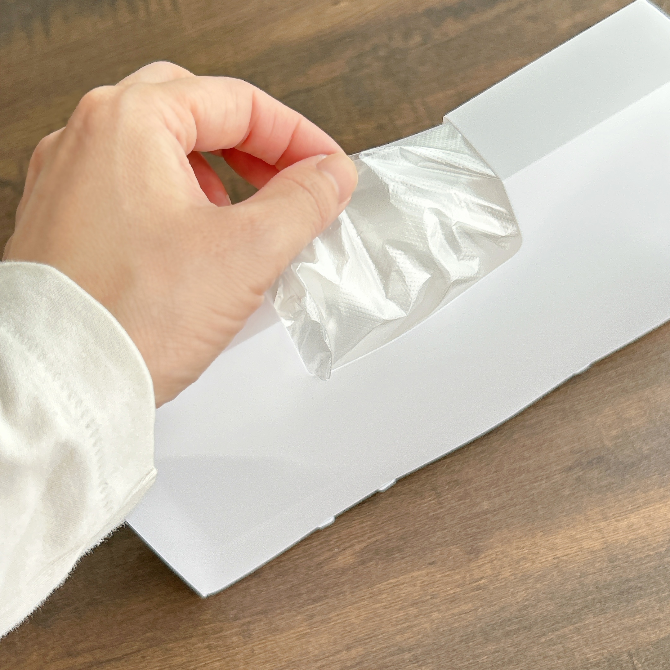 Seria(セリア)の「キッチン消耗品収納ケース S」