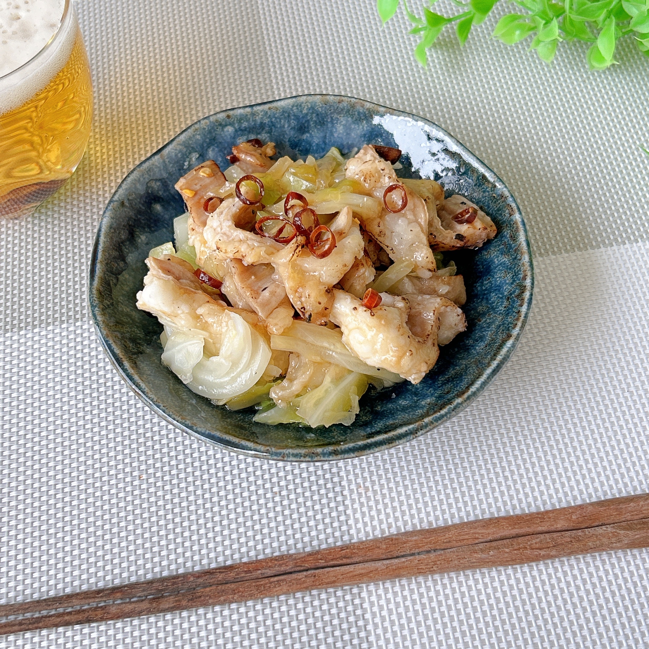 LAWSON（ローソン）の「牛塩ホルモン焼」