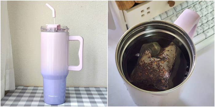 Francfranc（フランフラン）「大型ステンレスマグ1100ml」