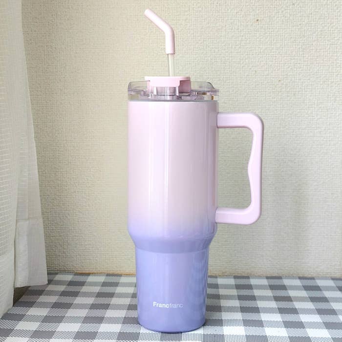 Francfranc（フランフラン）「大型ステンレスマグ1100ml」