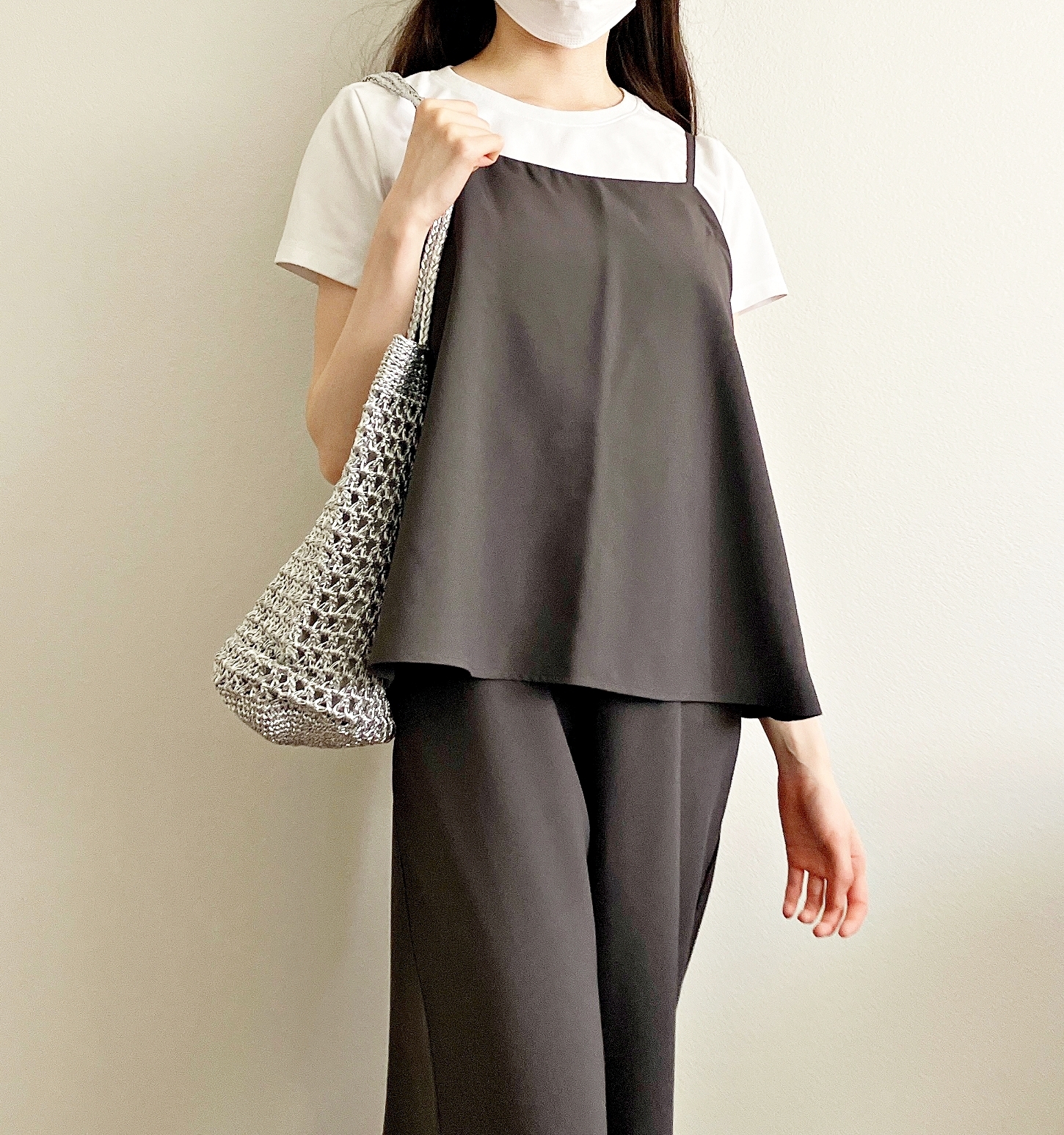 Honeys(ハニーズ)の「マクラメトートバッグ」