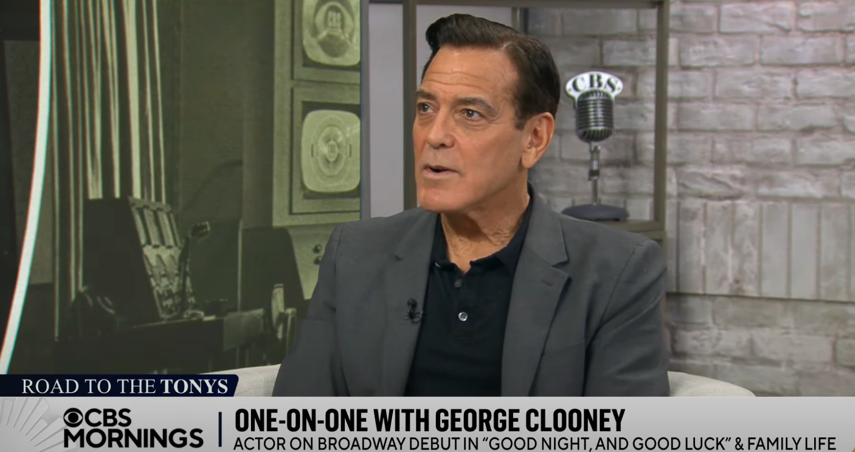 George Clooney on CBS Mornings