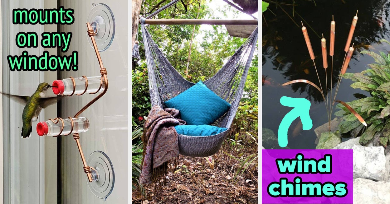 27 Little Things From Etsy To Improve Your Outdoor Space And The Time You Spend There