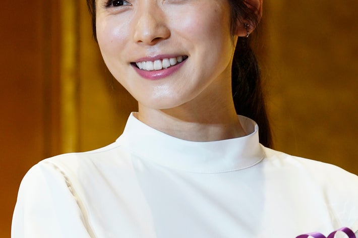 松岡茉優さん（時事通信フォト）