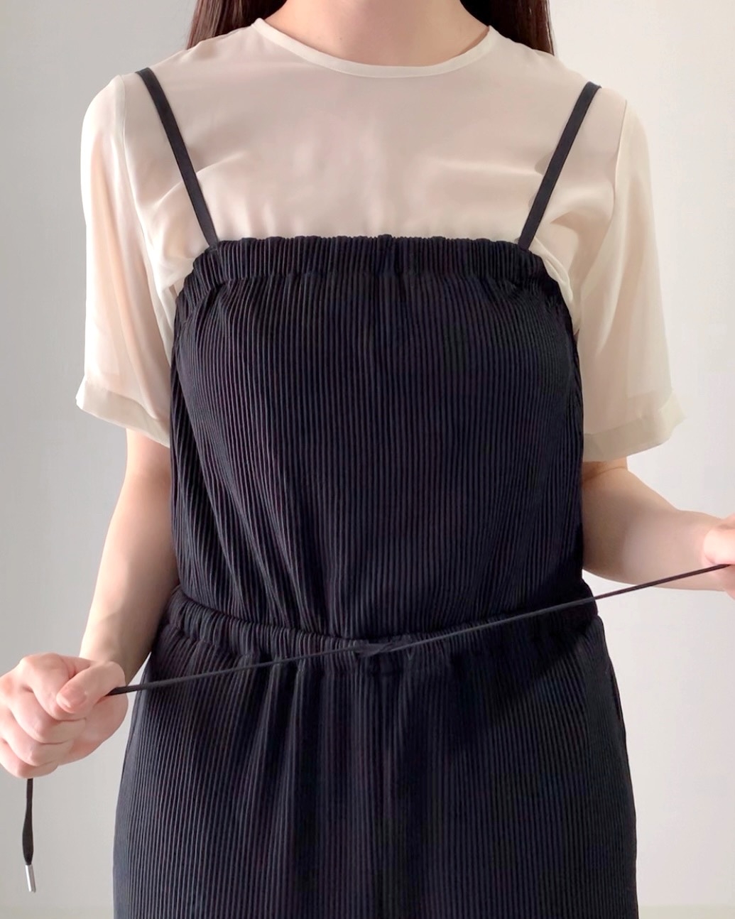 結構すぐ売れサロペット　いいねで後悔 GU】2990円→1990円に値下げ！「妊娠8ヶ月ですが楽に着れました