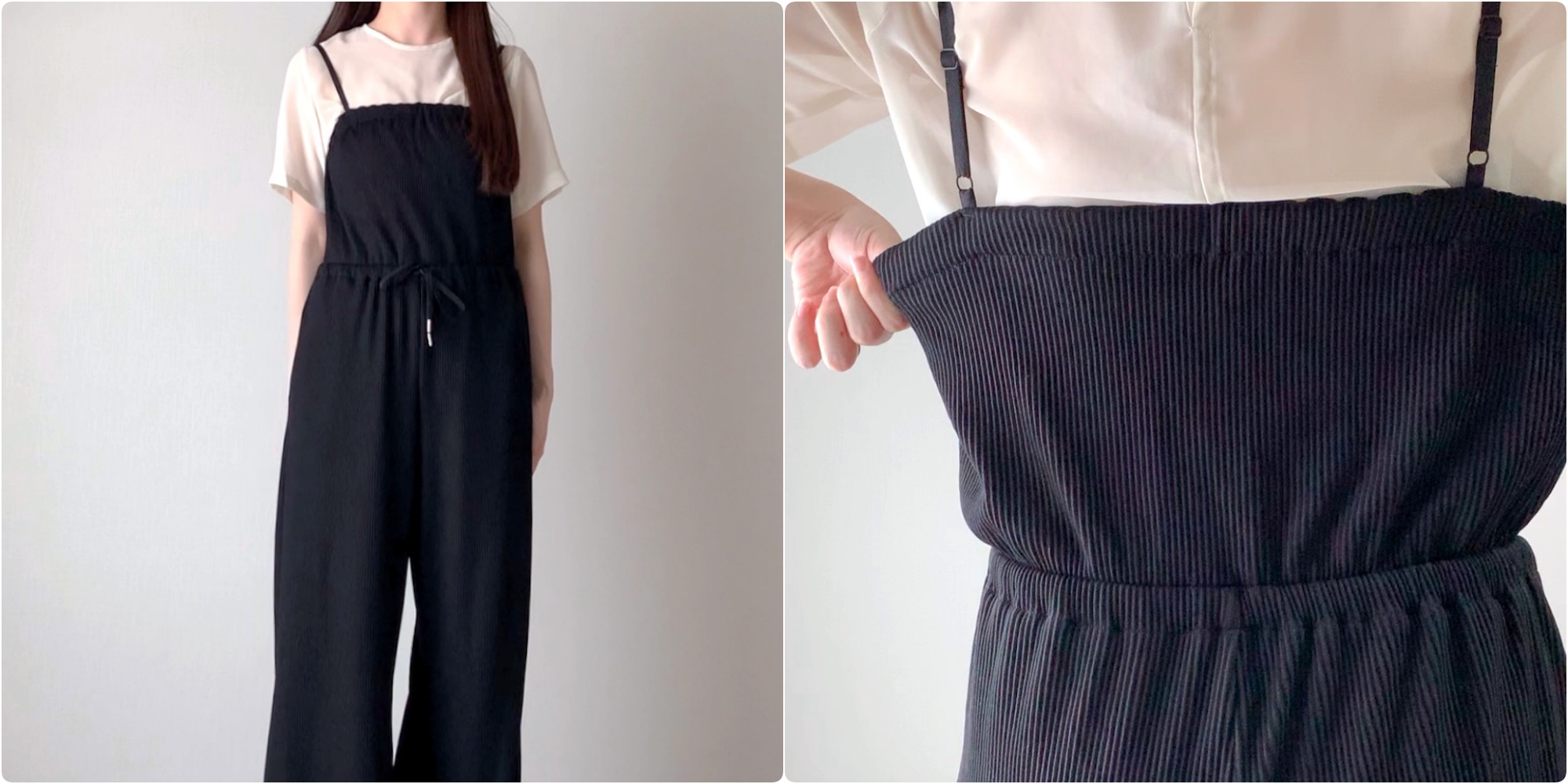 結構すぐ売れサロペット　いいねで後悔 GU】2990円→1990円に値下げ！「妊娠8ヶ月ですが楽に着れました