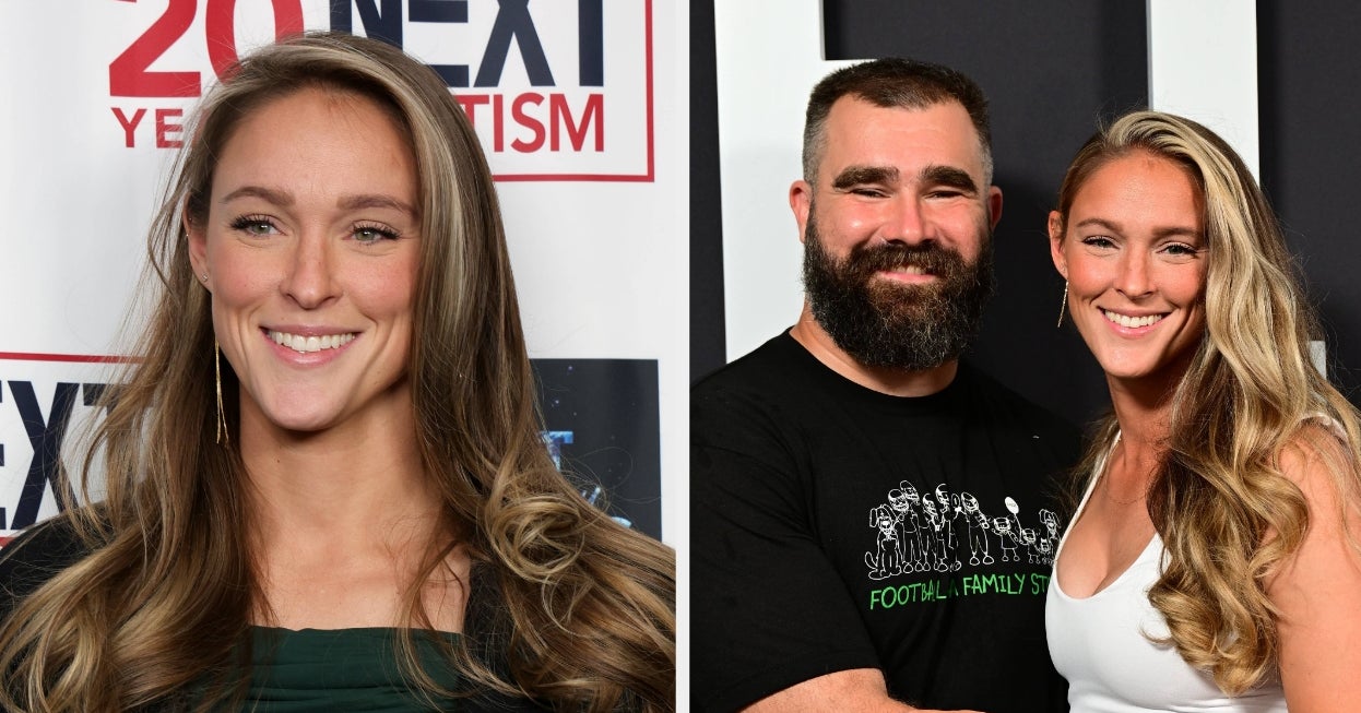 Kylie Kelce Said That Jason Kelce Has A "Very Skewed Idea Of Women" As She Detailed Their Marriage