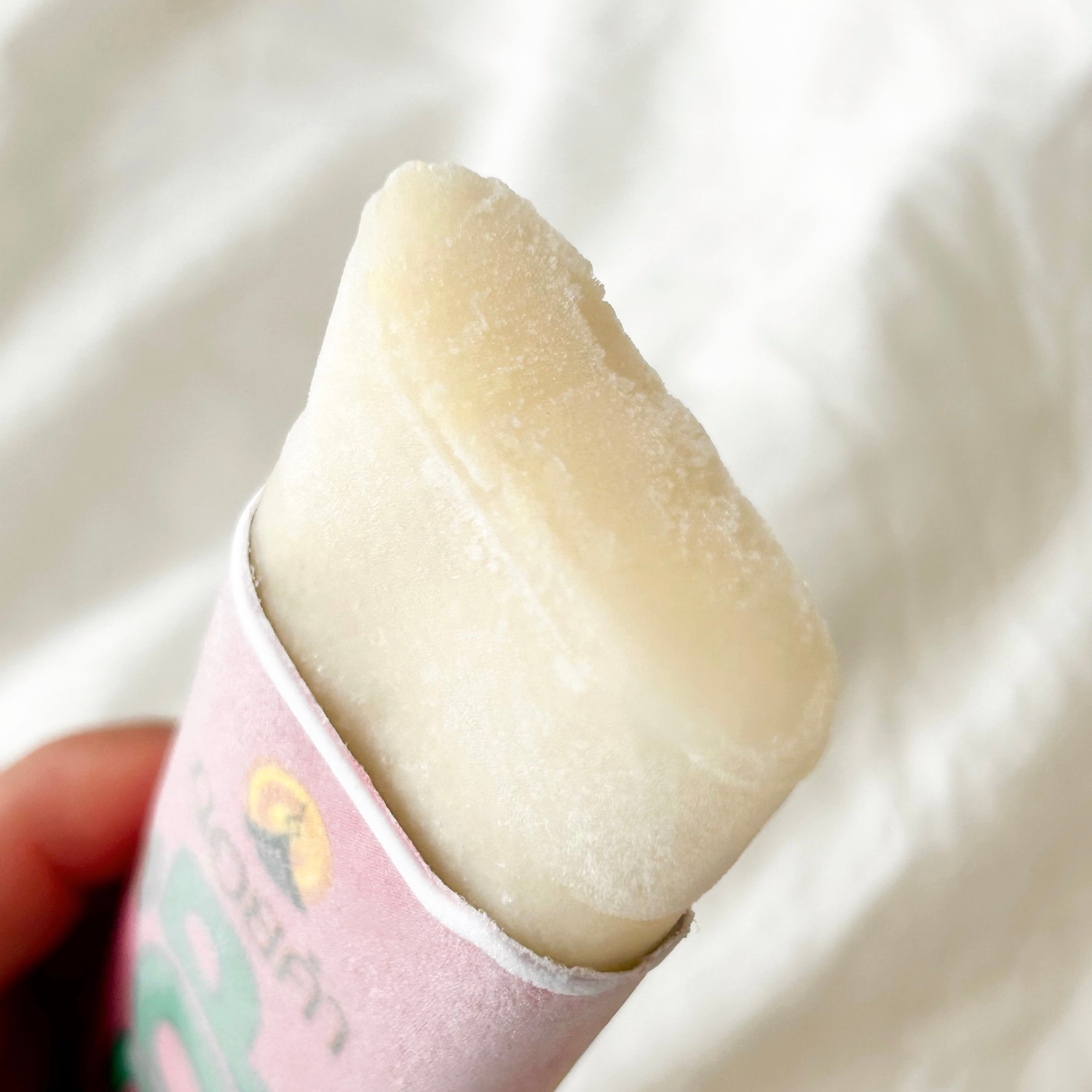 KALDI（カルディ）で見つけた「ドイカム アイスポップ ライチヨーグルト 85ml」