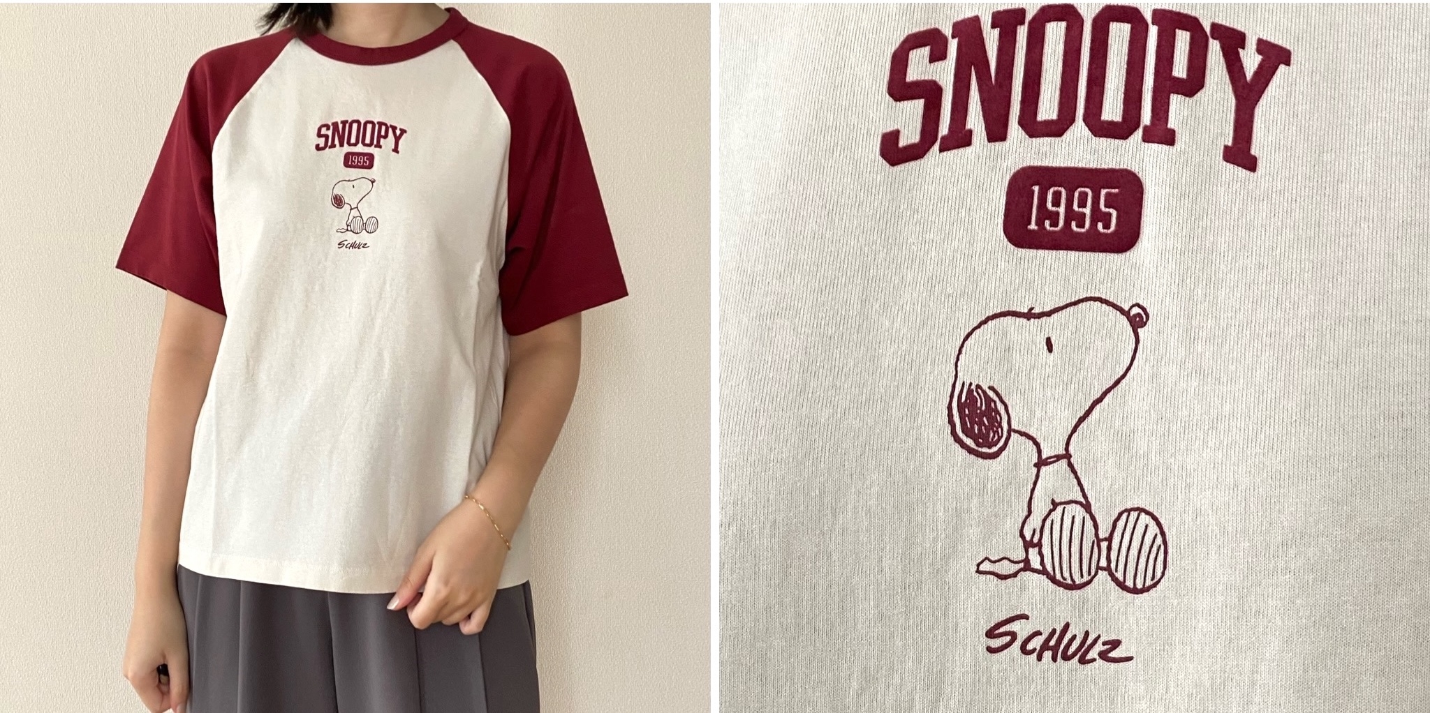 FREAK'S STORE tシャツ 限定展開/別注/SNOOPY/スヌーピー/散らば