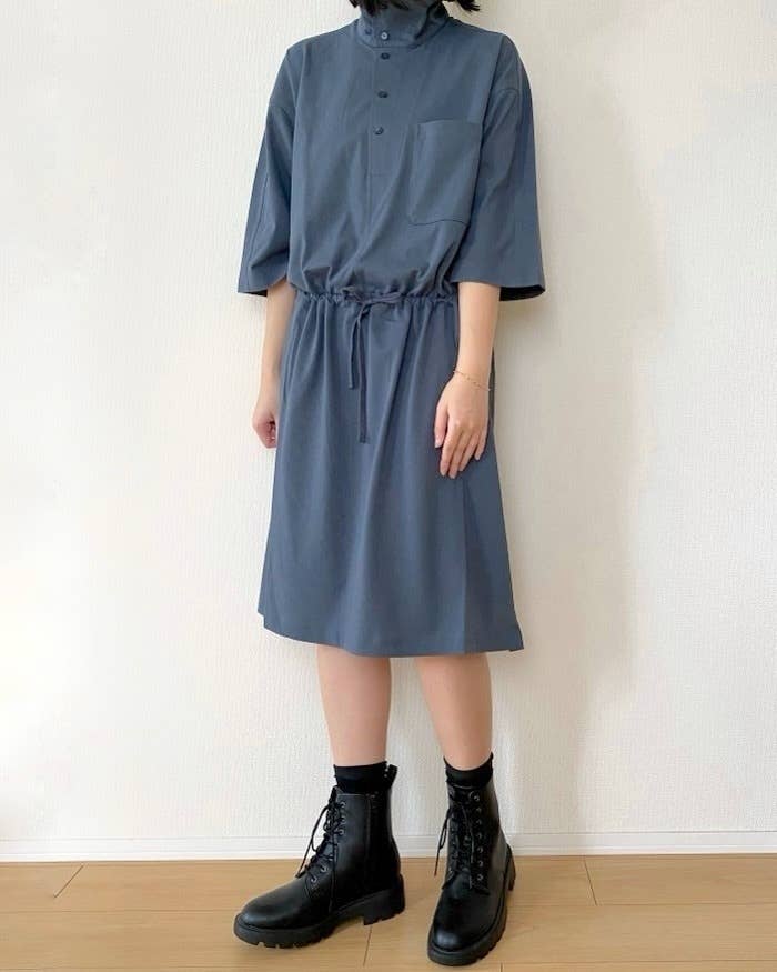 UNIQLO（ユニクロ）「ジャージーワンピース/5分袖」