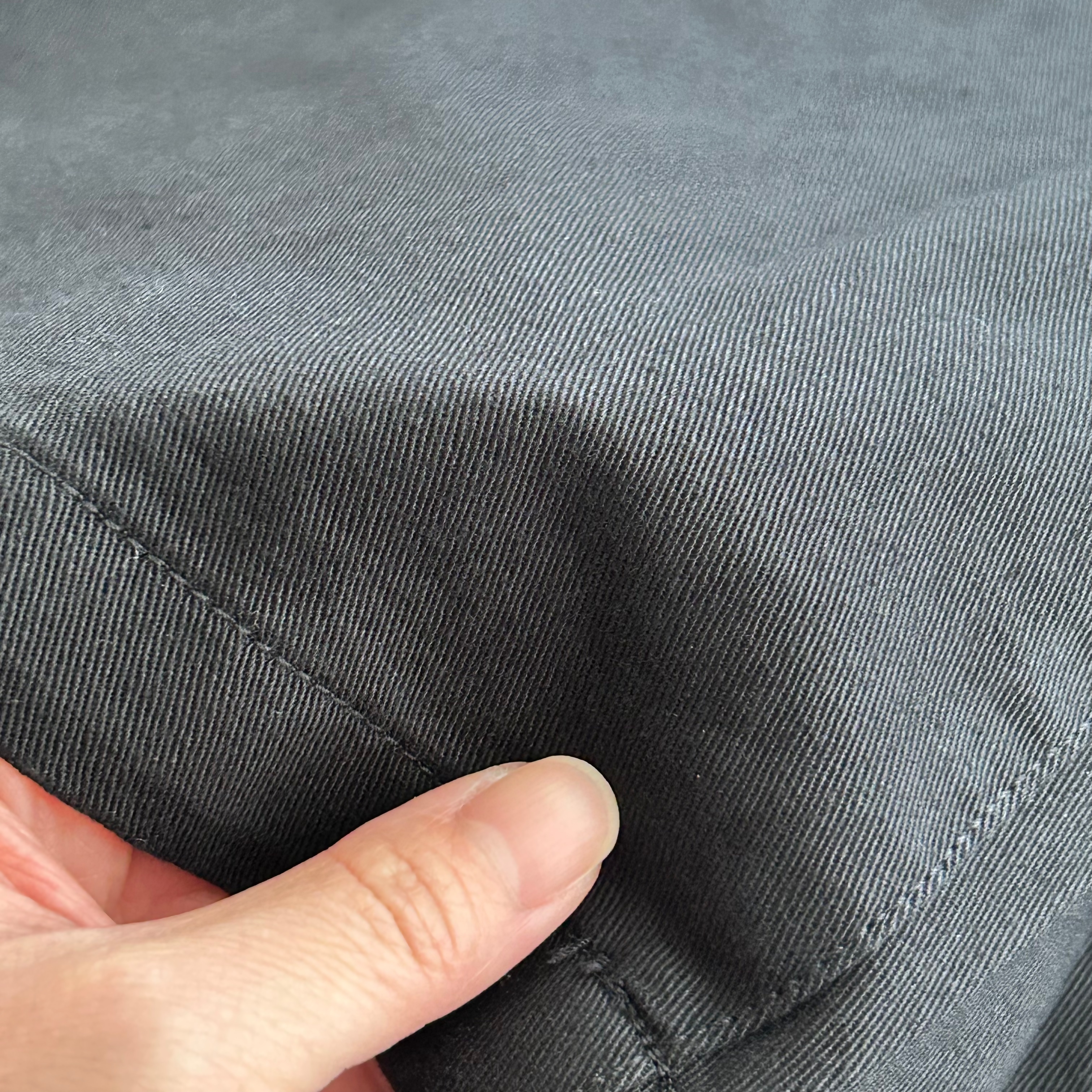 無印良品の「婦人 ムラ糸 チノタックハーフパンツ」