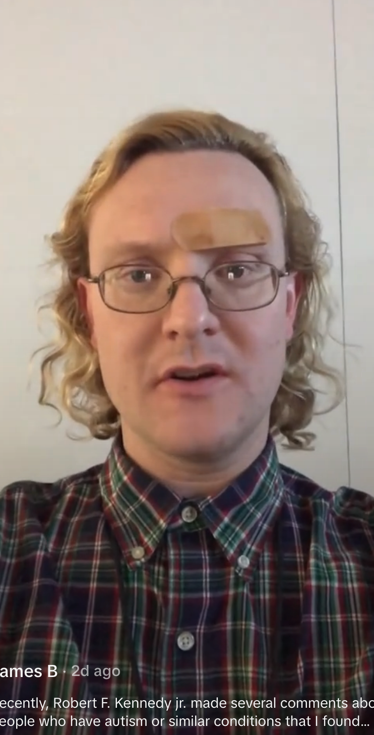 James Jones speaking in a TikTok video