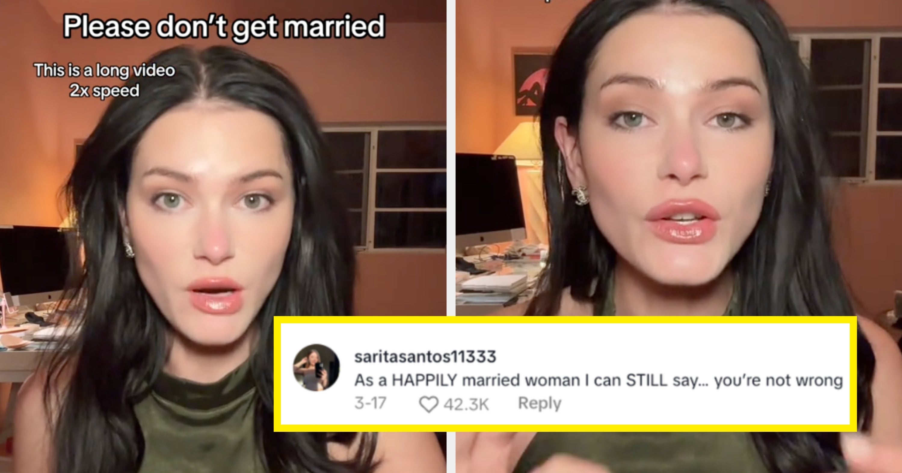 Massive Praise For Woman Who Begged Other Women Not To Get Married Right Now In Viral Clip