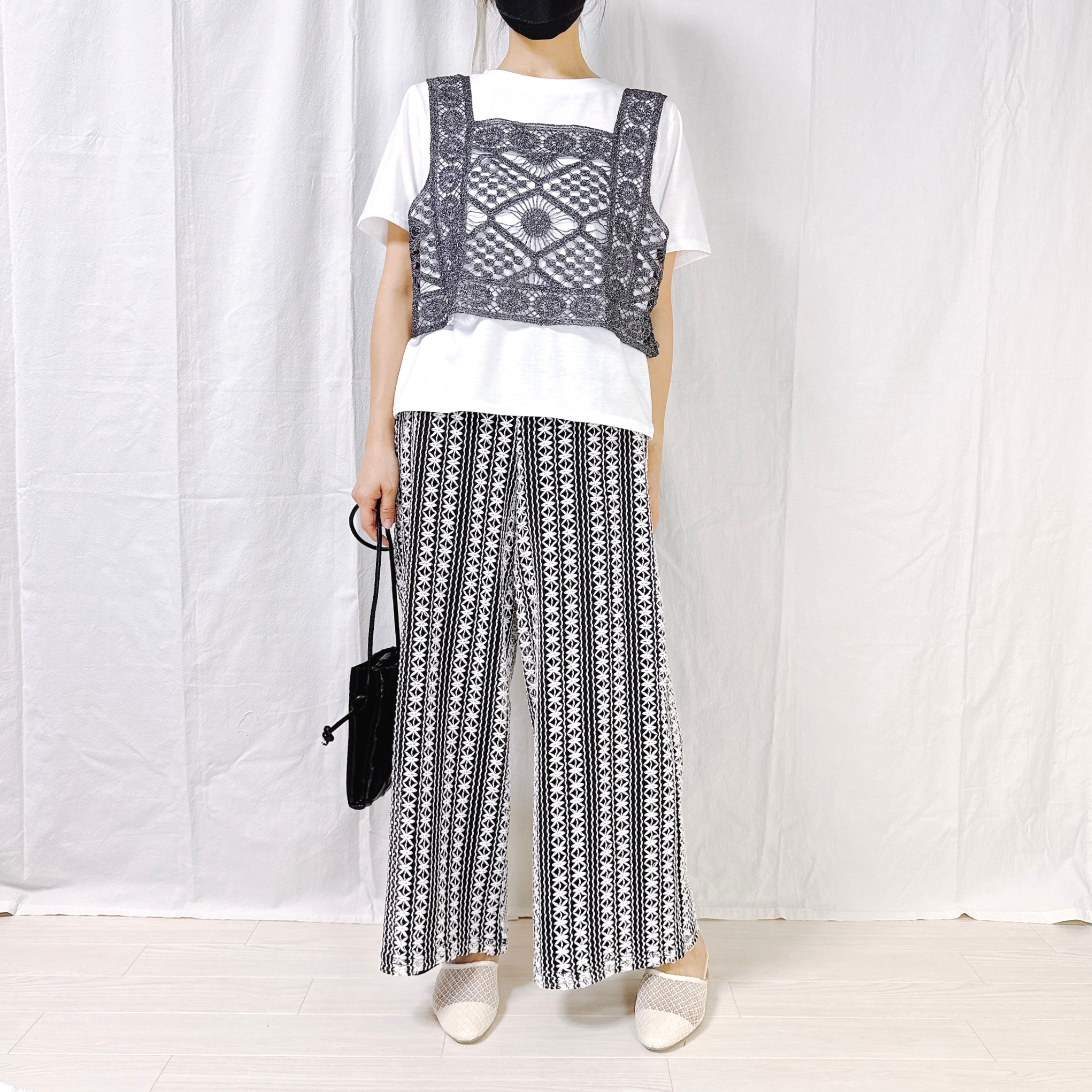 しまむらの「レースSTガラワイドP」