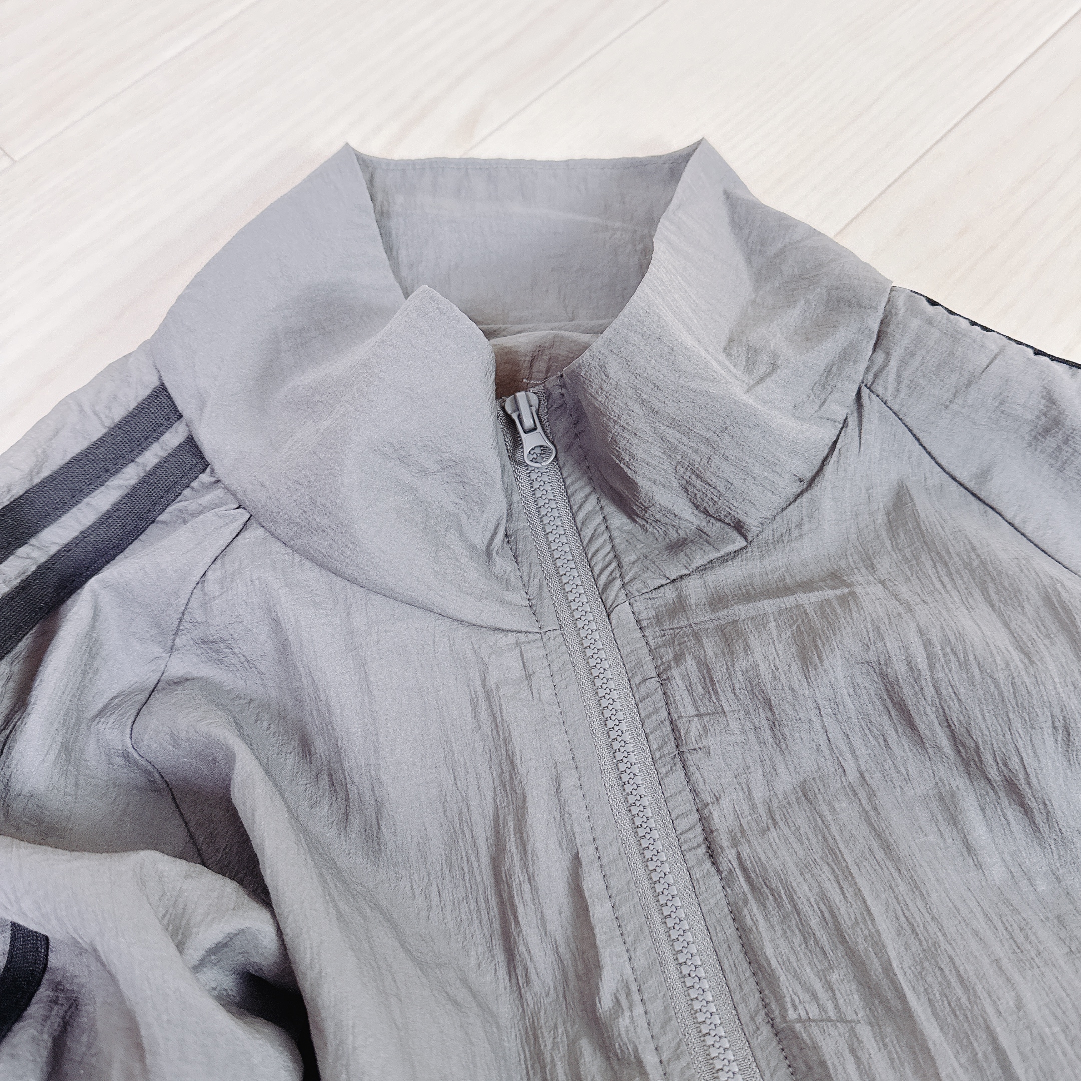 しまむらの「ナイロンラインブルゾン」