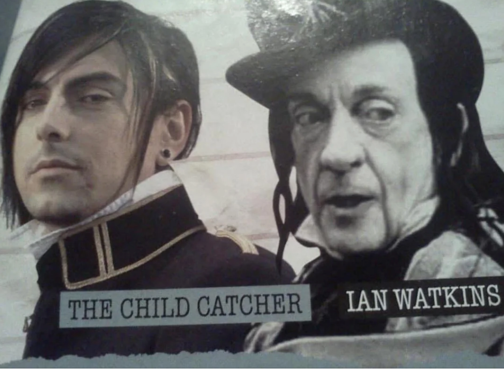 Watkins and the Child Catcher from Chitty Chitty Bang Bang side-by-side