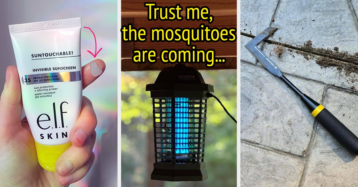 38 Products That'll Help You With The Downsides Of Spring