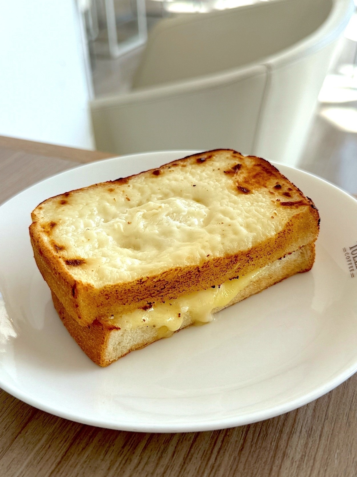 タリーズコーヒー「クロックムッシュのホットサンド」