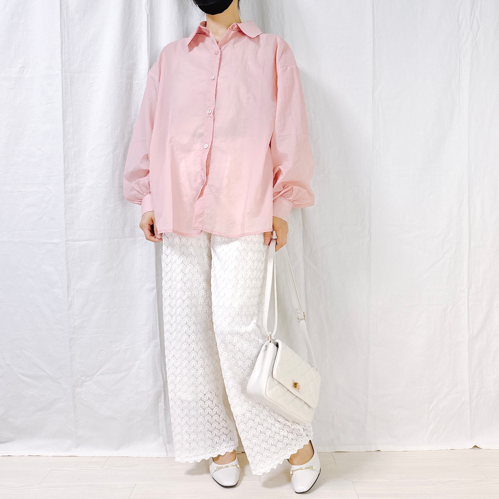 しまむらの「シアービッグシャツ」