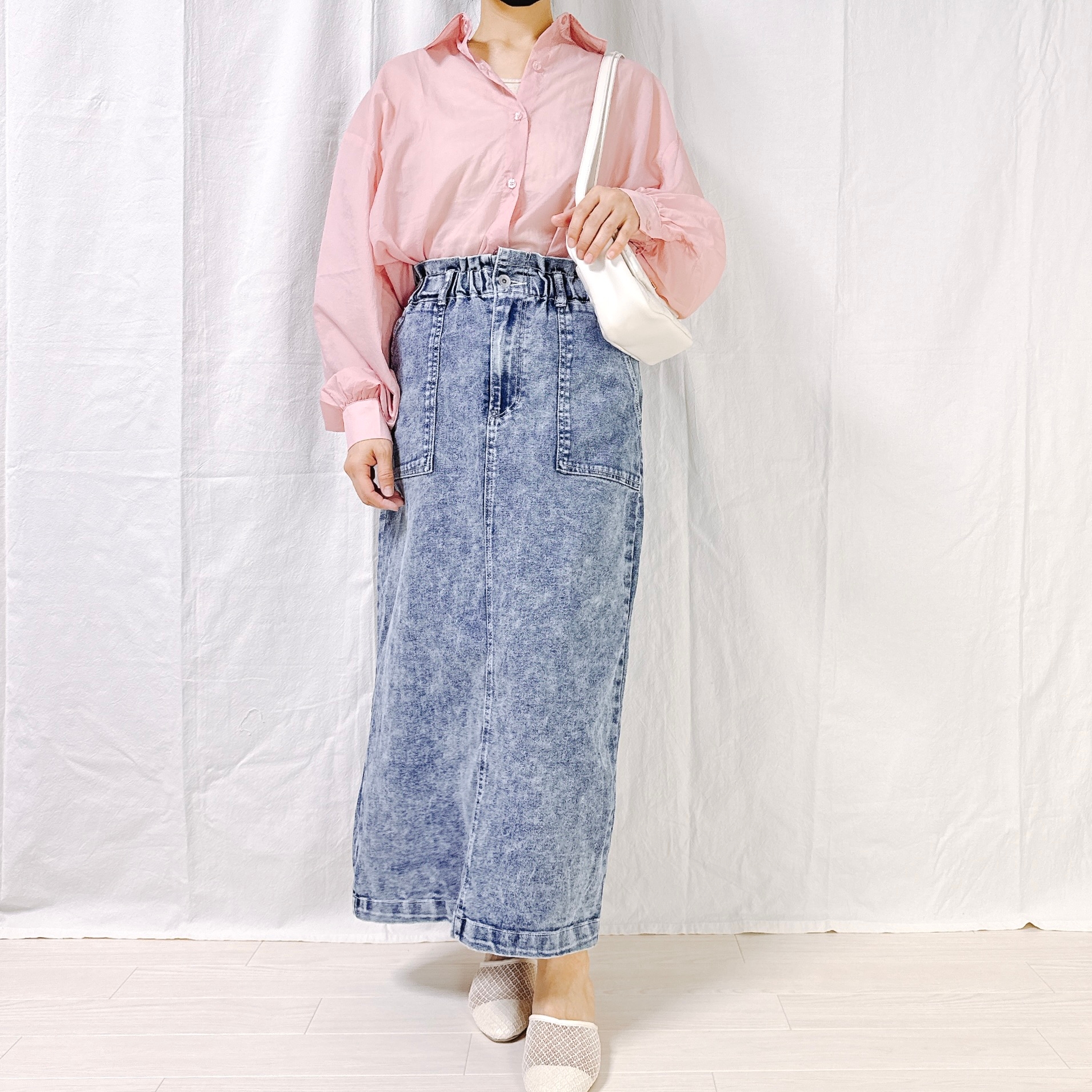 しまむらの「シアービッグシャツ」