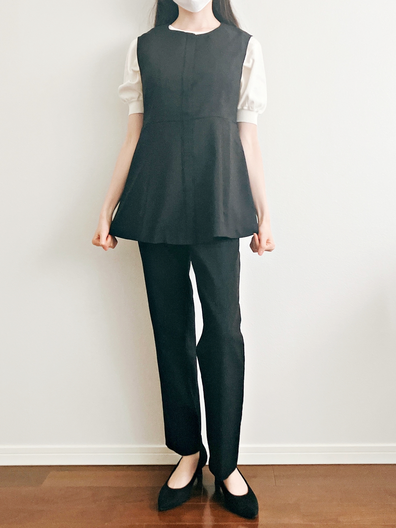 Honeys(ハニーズ)の「ペプラムジレ」