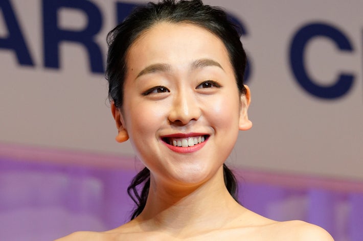 浅田真央さん(時事通信フォト)