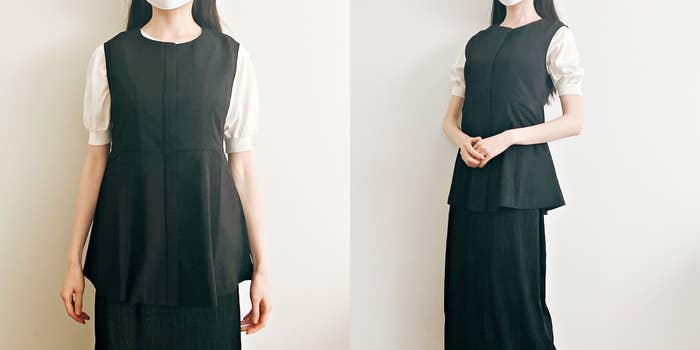 Honeys(ハニーズ)の「ペプラムジレ」