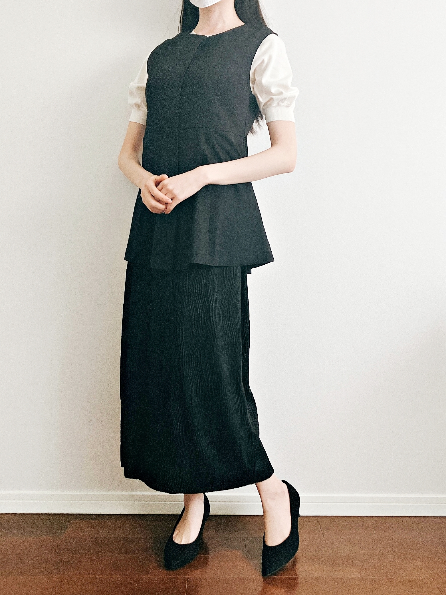 Honeys(ハニーズ)の「ペプラムジレ」