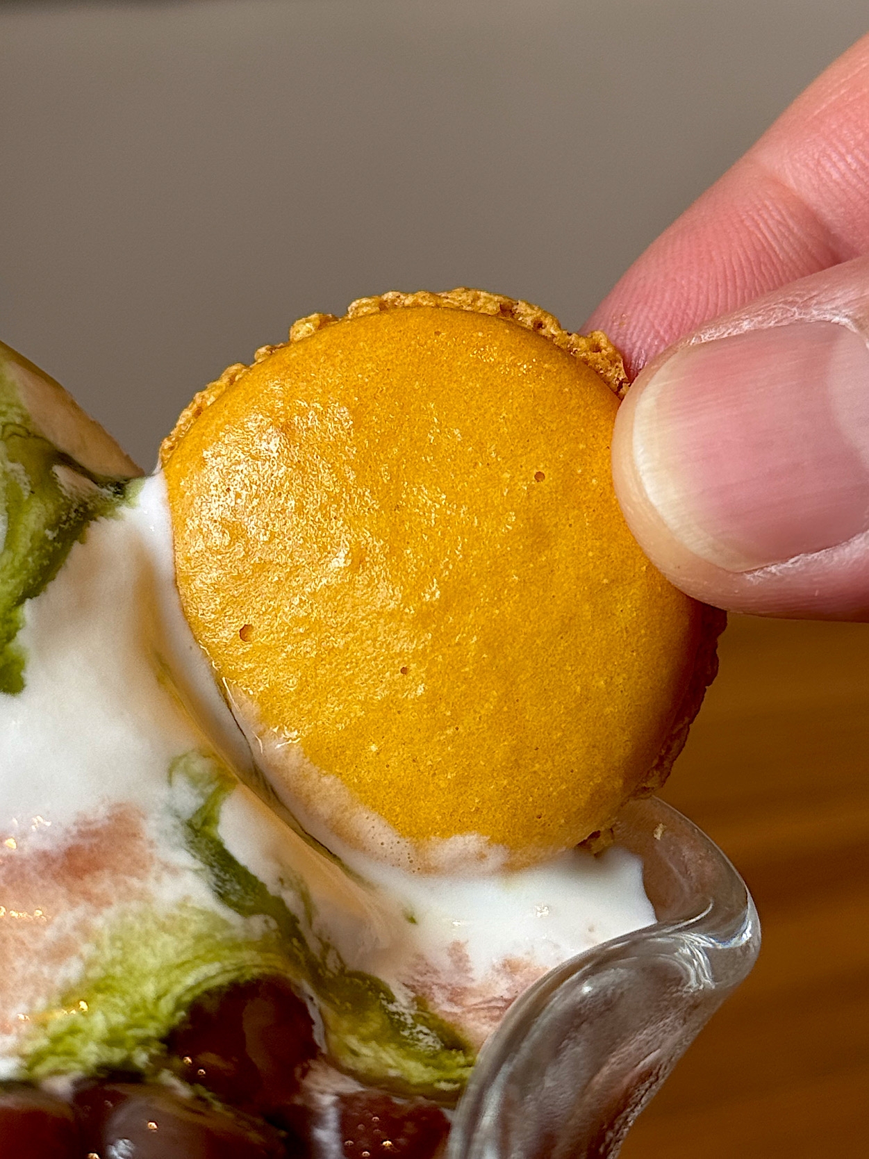 びっくりドンキーの「抹茶パフェ」